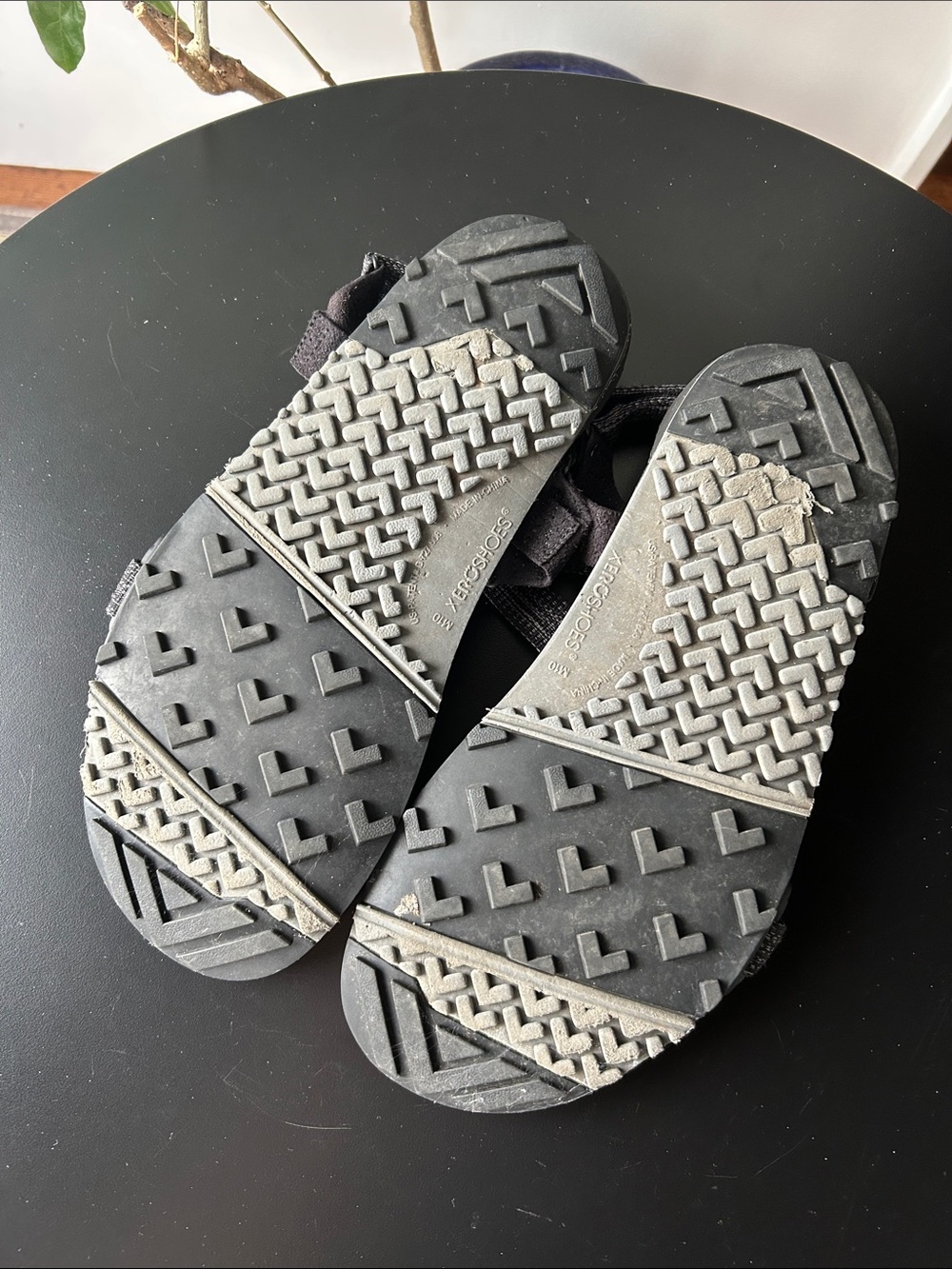 XEROSHOES sandals, black Men’s 10 - Picture 4 of 5
